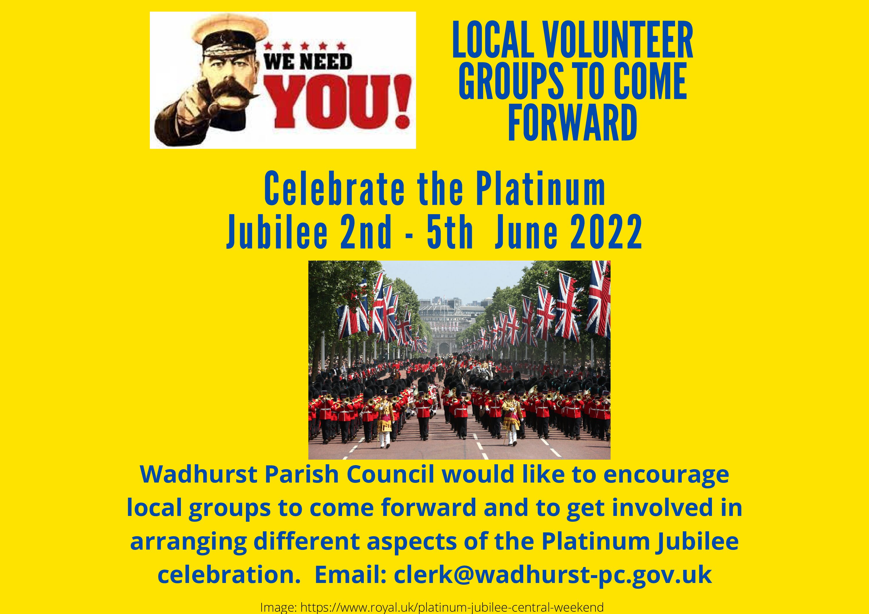 Celebrate the Platinum Jubilee 2nd – 5th June 2022